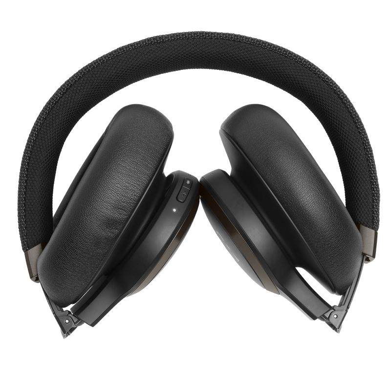 JBL Live 650BTNC - Black - Wireless Over-Ear Noise-Cancelling Headphones - Detailshot 8 image number null